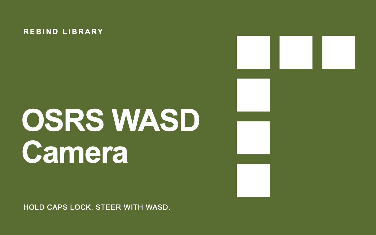 OSRS WASD Camera preview