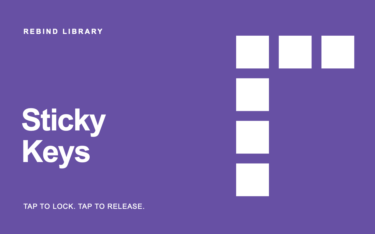 Sticky Keys preview