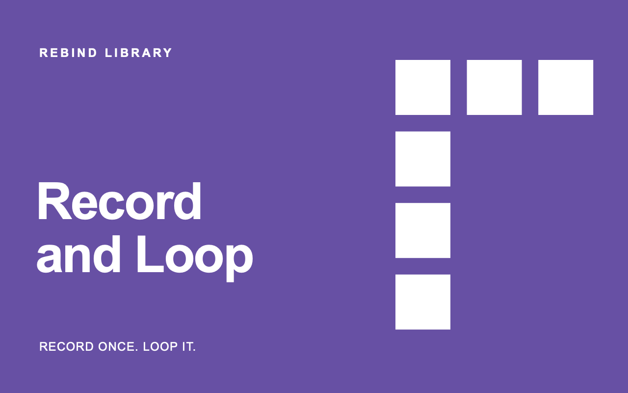 Record and Loop preview